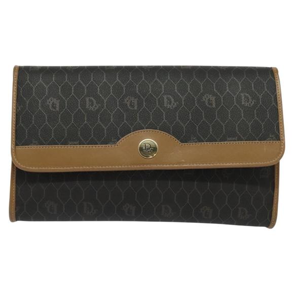 Dior Honeycomb Black Canvas shoulder - Picture 1 of 10